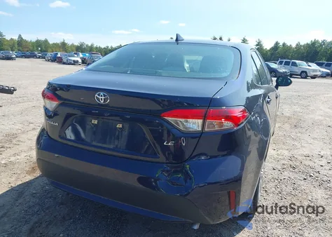 2020 Toyota Corolla Le z USA, uszkodzony, nr VIN 5YFEPRAE4LP125240